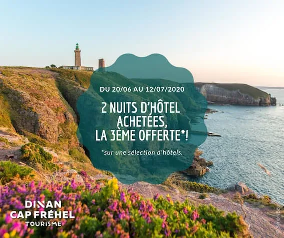 Destination Dinan Cap Frehel des offres hôtelières pour soutenir le tourisme